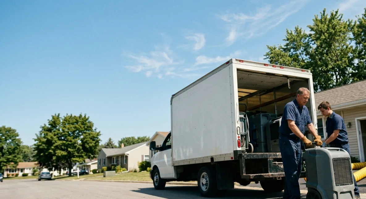 Water Damage Cleanup in Minden City, MI near me